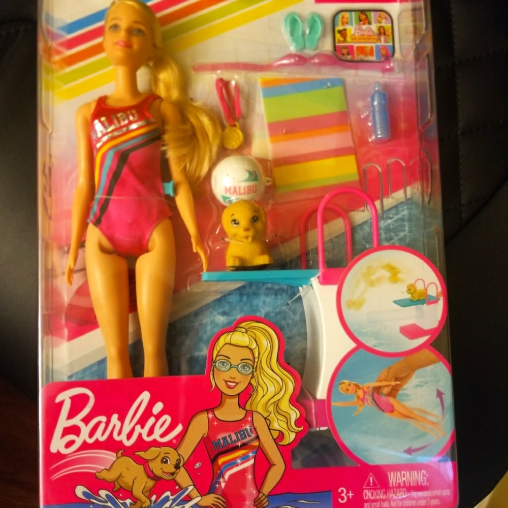 Swim Coach Barbie